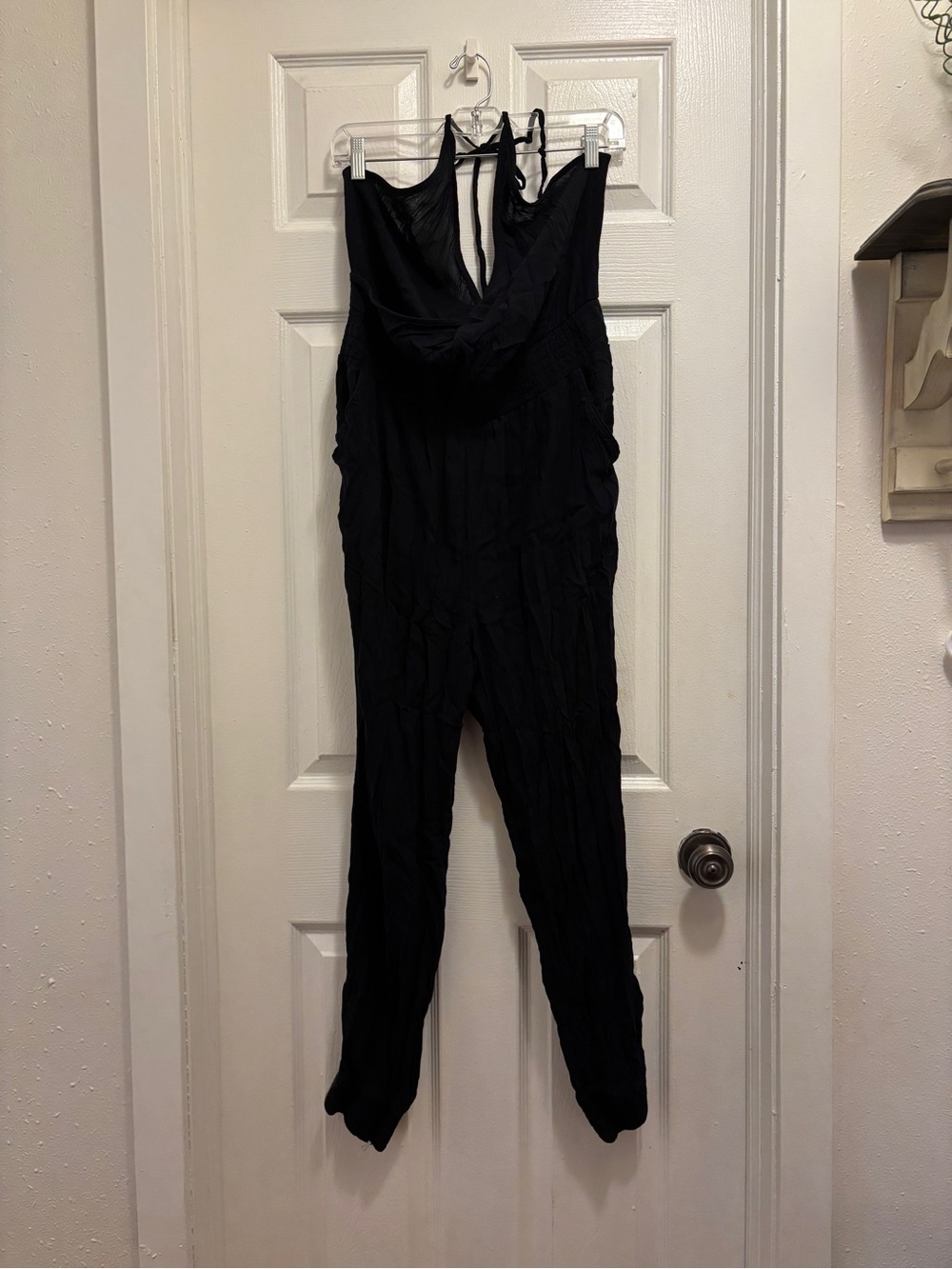 Prana Black Sleeveless Jumpsuit